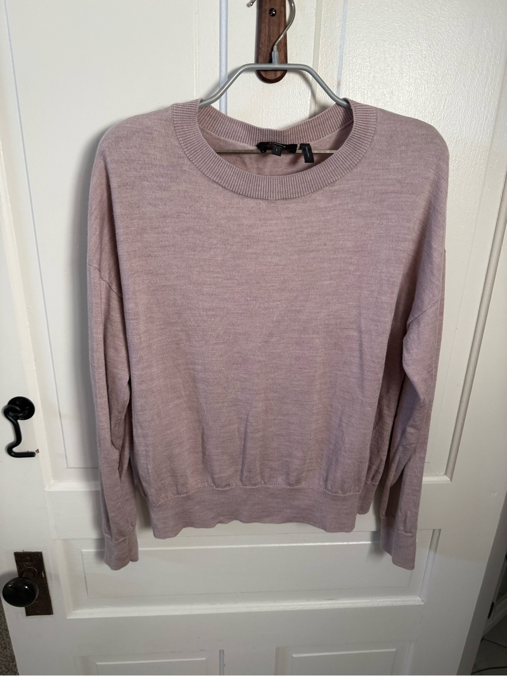 Theory Criselle O Soft Luster Wool Sweater